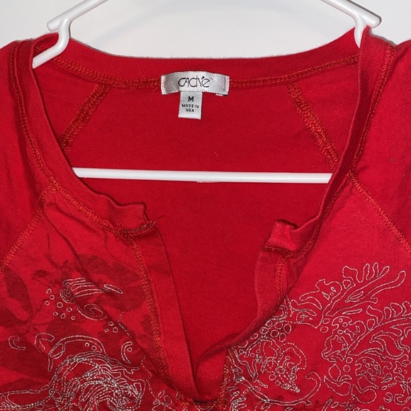 Cache Red top - Picture 4 of 4
